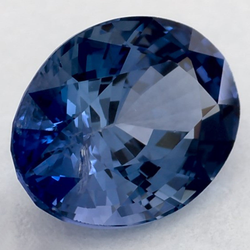 1.23 Carat Oval Natural Blue Sapphire