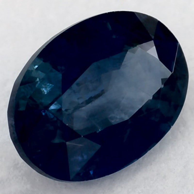 1.26 Carat Oval Natural Blue Sapphire