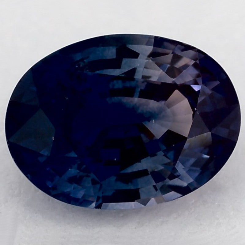1.46 Carat Oval Natural Blue Sapphire