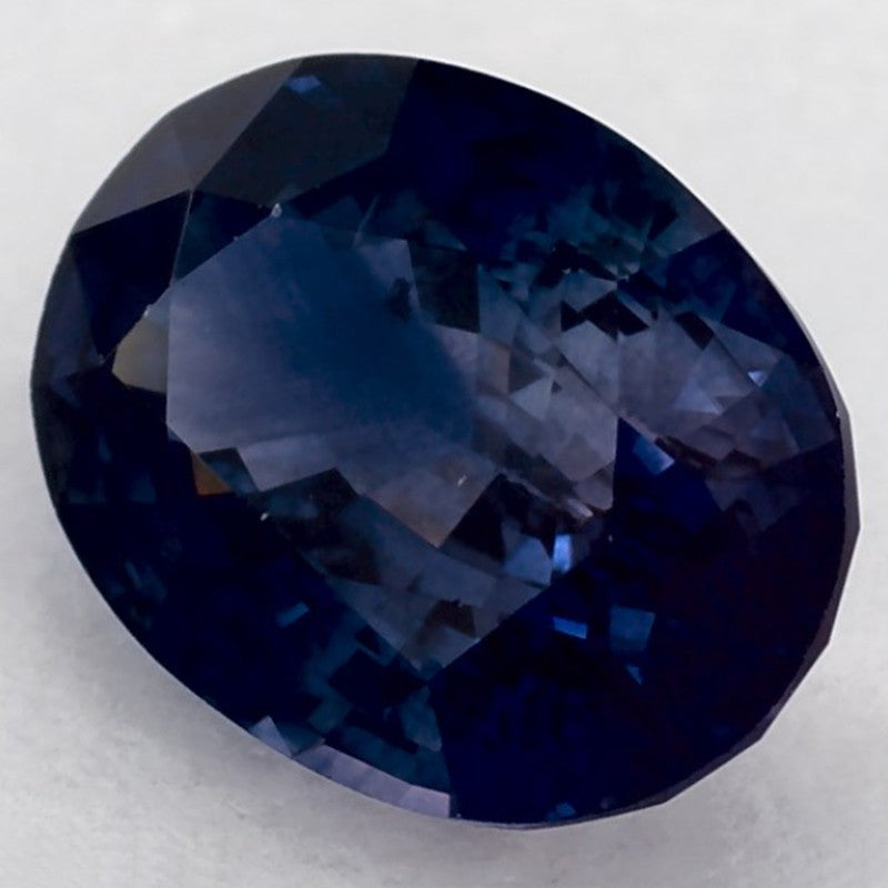 1.46 Carat Oval Natural Blue Sapphire