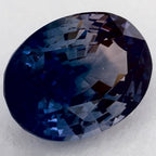 1.46 Carat Oval Natural Blue Sapphire