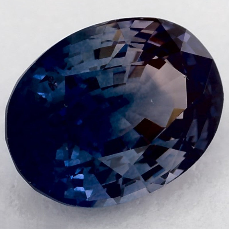 1.46 Carat Oval Natural Blue Sapphire