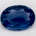 0.86 Carat Oval Natural Blue Sapphire