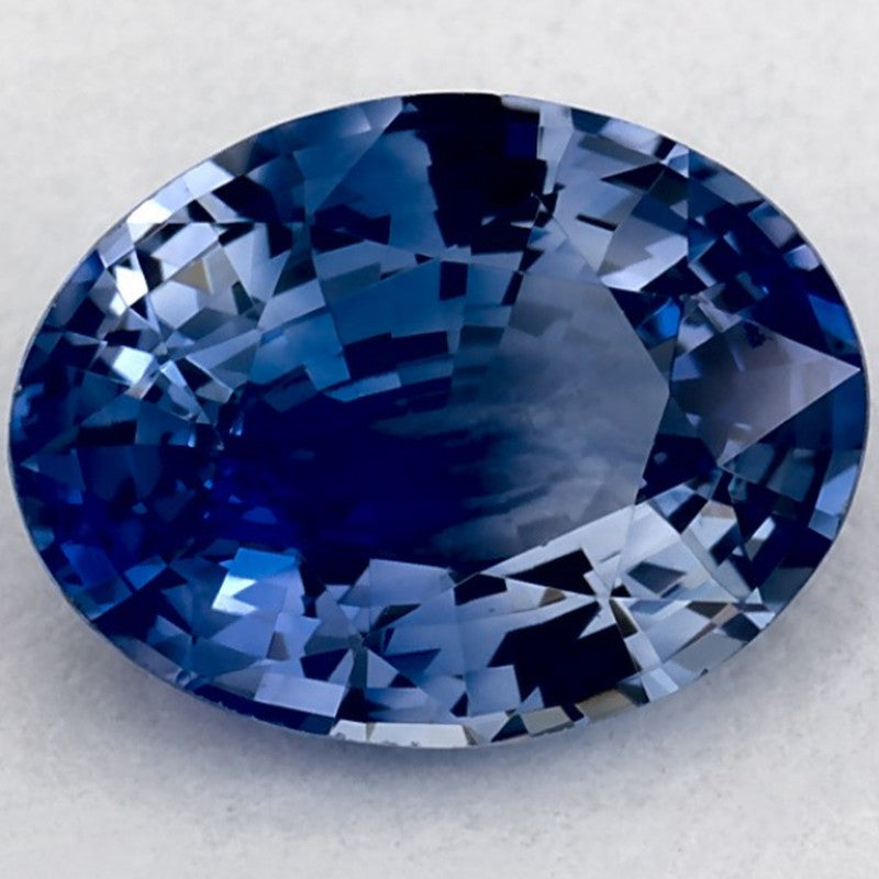 1.28 Carat Oval Natural Blue Sapphire