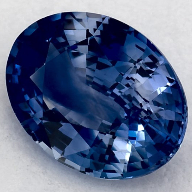 1.28 Carat Oval Natural Blue Sapphire