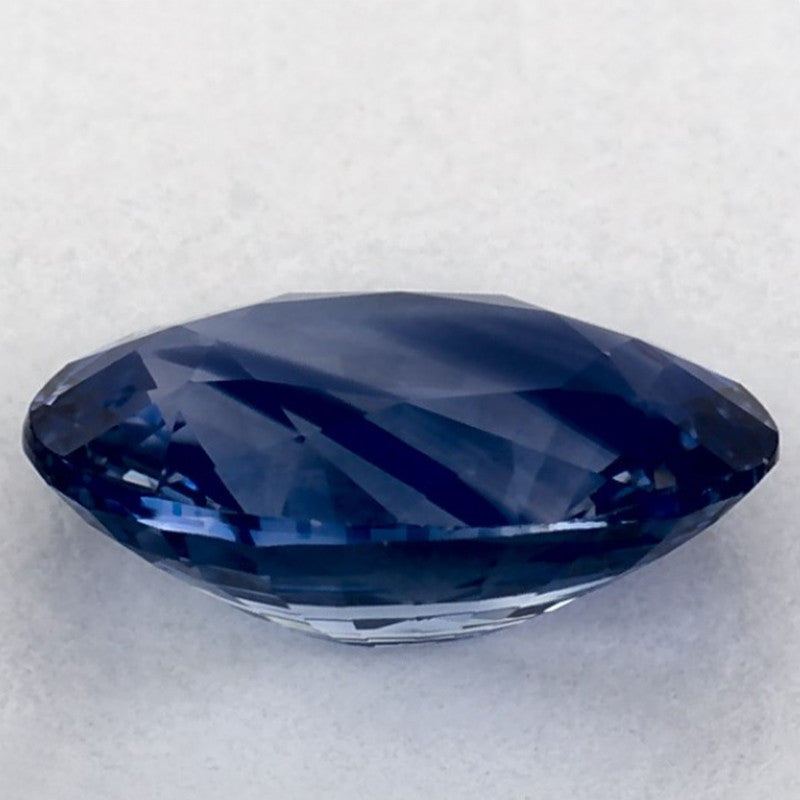1.28 Carat Oval Natural Blue Sapphire