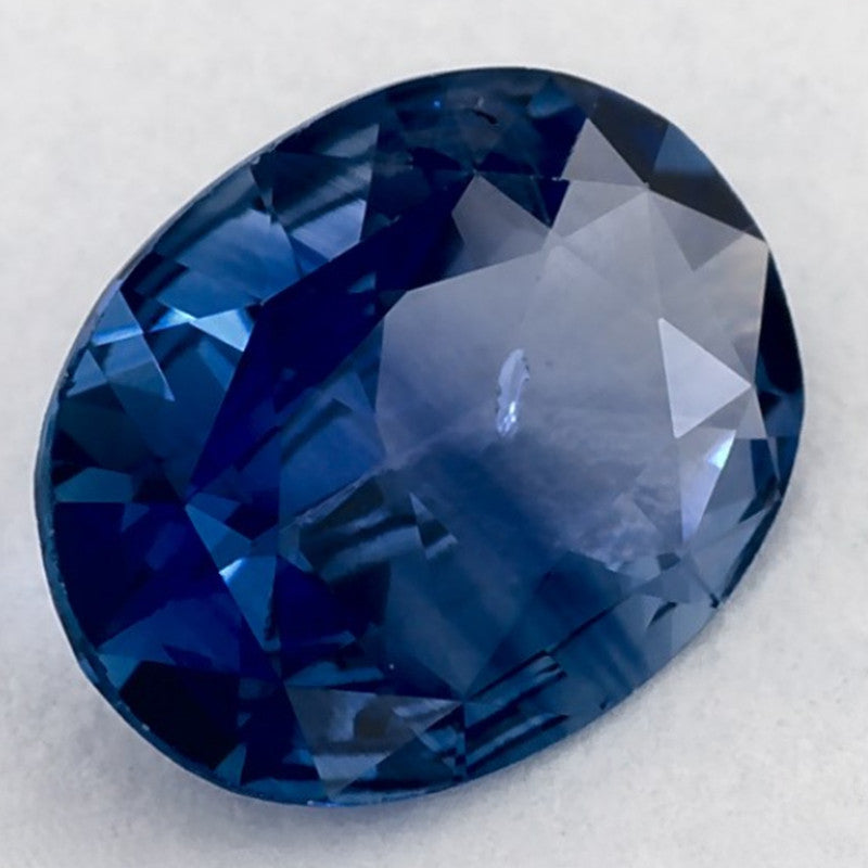 1.06 Carat Oval Natural Blue Sapphire