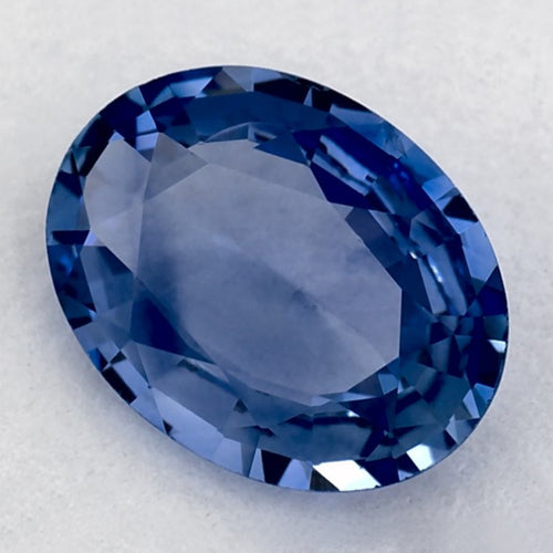 1.07 Carat Oval Natural Blue Sapphire
