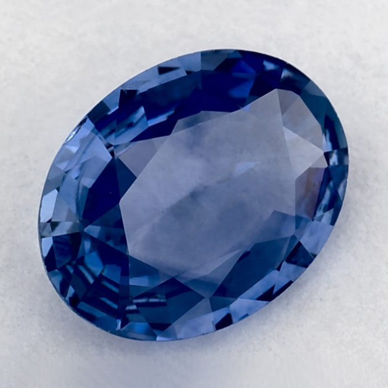 1.07 Carat Oval Natural Blue Sapphire