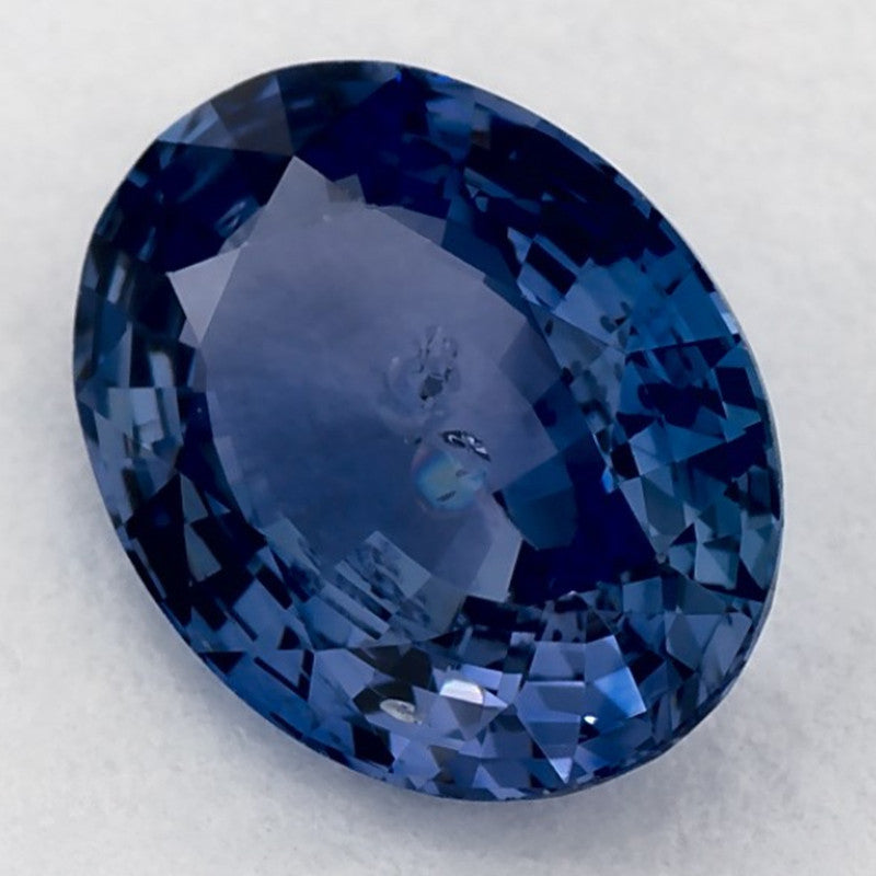 1.33 Carat Oval Natural Blue Sapphire