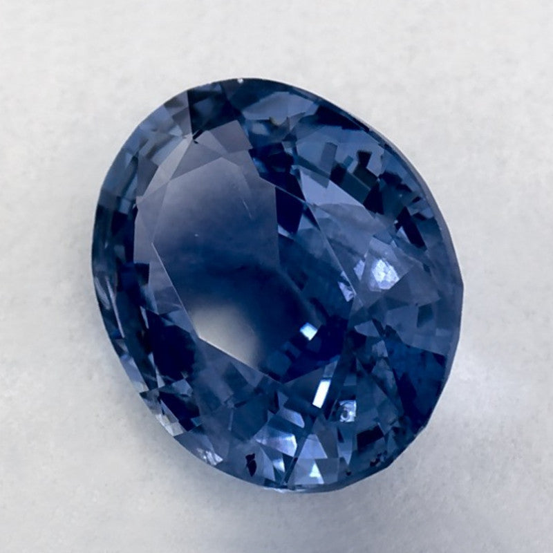 1.33 Carat Oval Natural Blue Sapphire