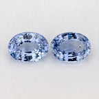 2.89 Total Carat Weight Oval Natural Blue Sapphire