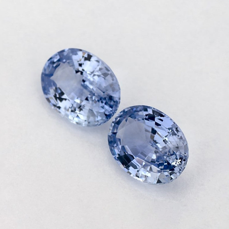 2.89 Total Carat Weight Oval Natural Blue Sapphire