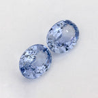 2.89 Total Carat Weight Oval Natural Blue Sapphire