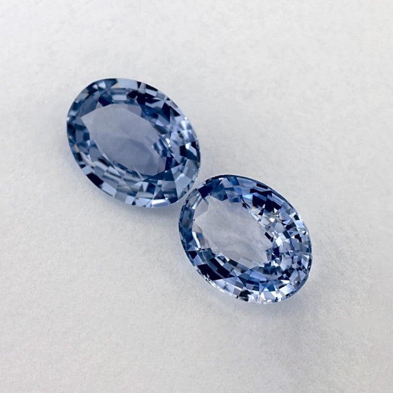 2.48 Total Carat Weight Oval Natural Blue Sapphire