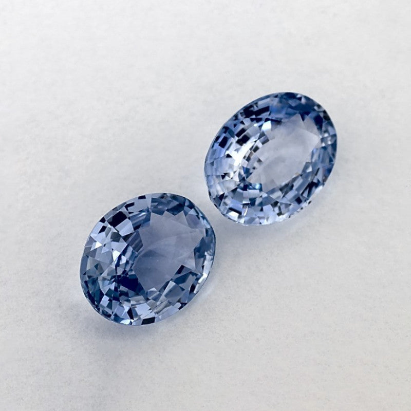 2.48 Total Carat Weight Oval Natural Blue Sapphire