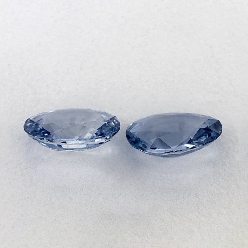 2.48 Total Carat Weight Oval Natural Blue Sapphire