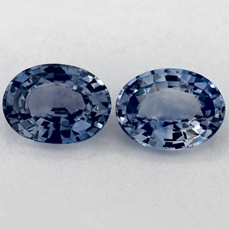 2.82 Carat Oval Natural Blue Sapphire