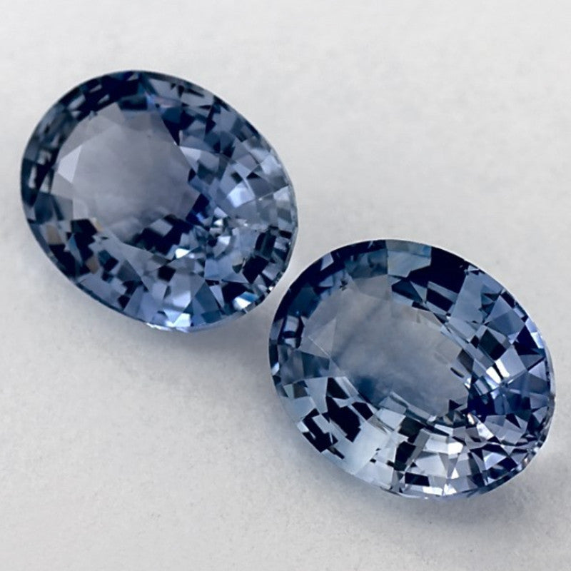 2.82 Carat Oval Natural Blue Sapphire