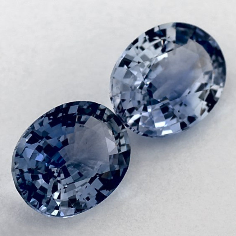 2.82 Carat Oval Natural Blue Sapphire