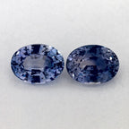 2.87 Total Carat Weight Oval Natural Blue Sapphire