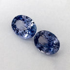 2.87 Total Carat Weight Oval Natural Blue Sapphire