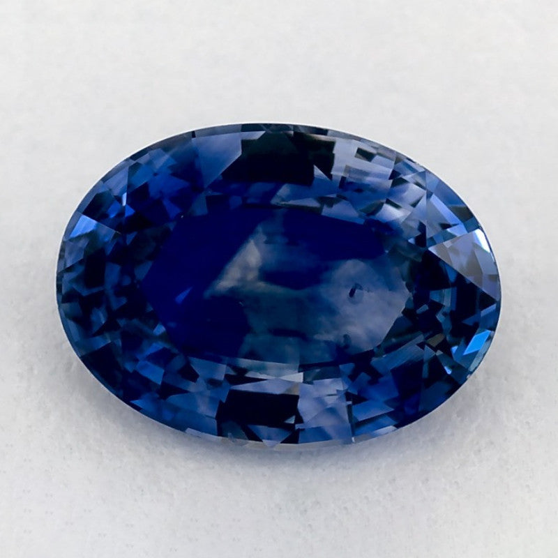 1.43 Carat Oval Natural Blue Sapphire