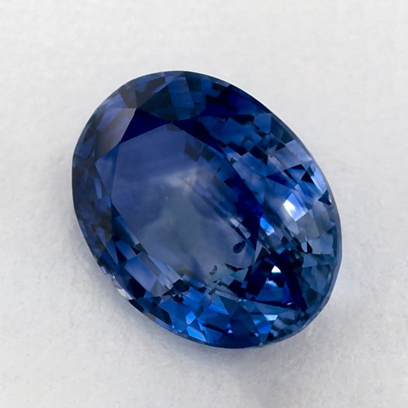1.43 Carat Oval Natural Blue Sapphire