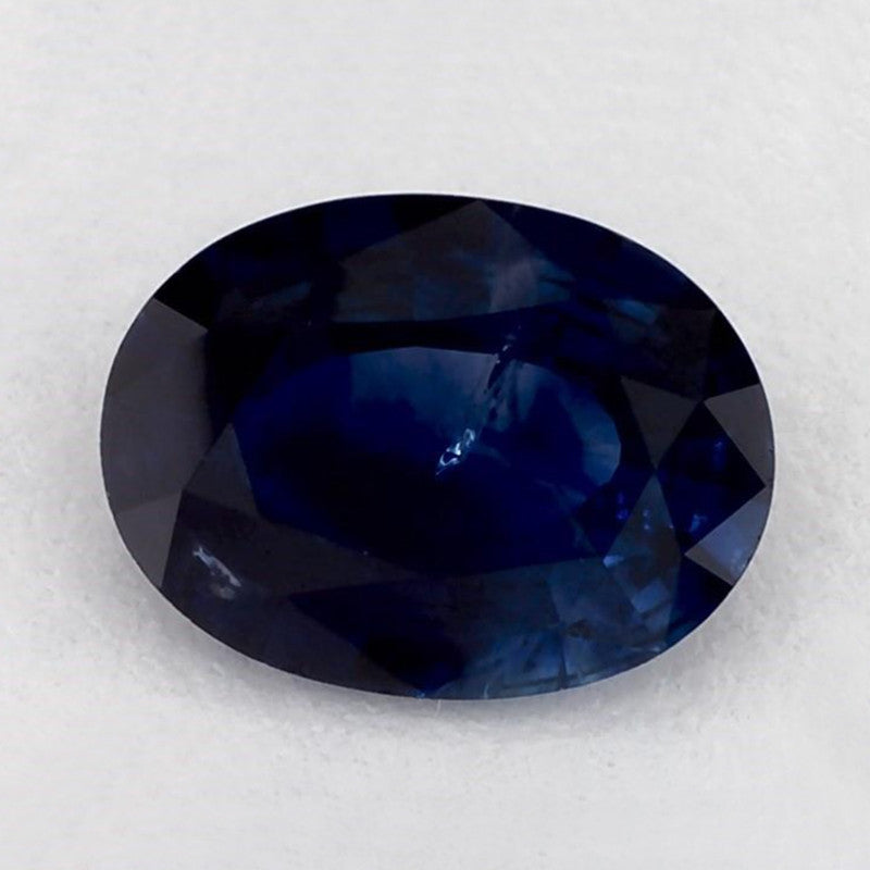 1.02 Carat Oval Natural Blue Sapphire