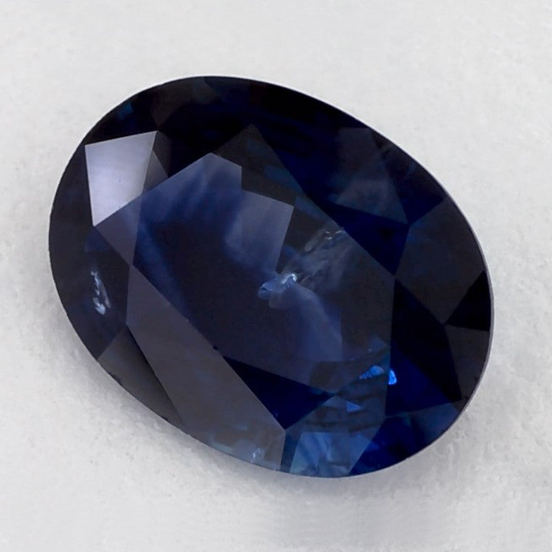 1.02 Carat Oval Natural Blue Sapphire