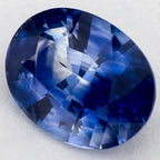 1.24 Carat Oval Natural Blue Sapphire