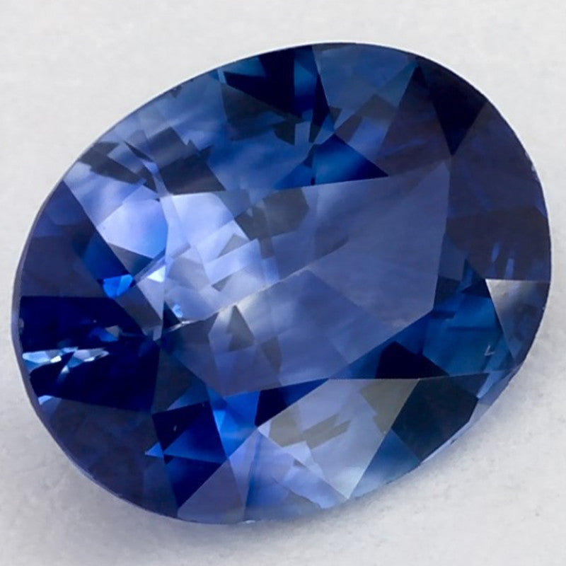 1.24 Carat Oval Natural Blue Sapphire