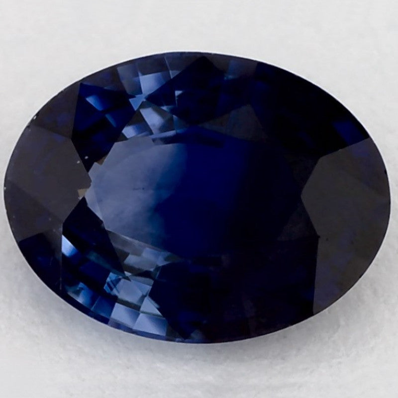 1.39 Carat Oval Natural Blue Sapphire