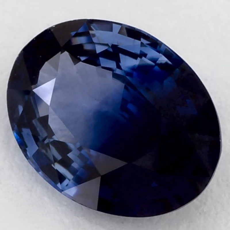 1.39 Carat Oval Natural Blue Sapphire