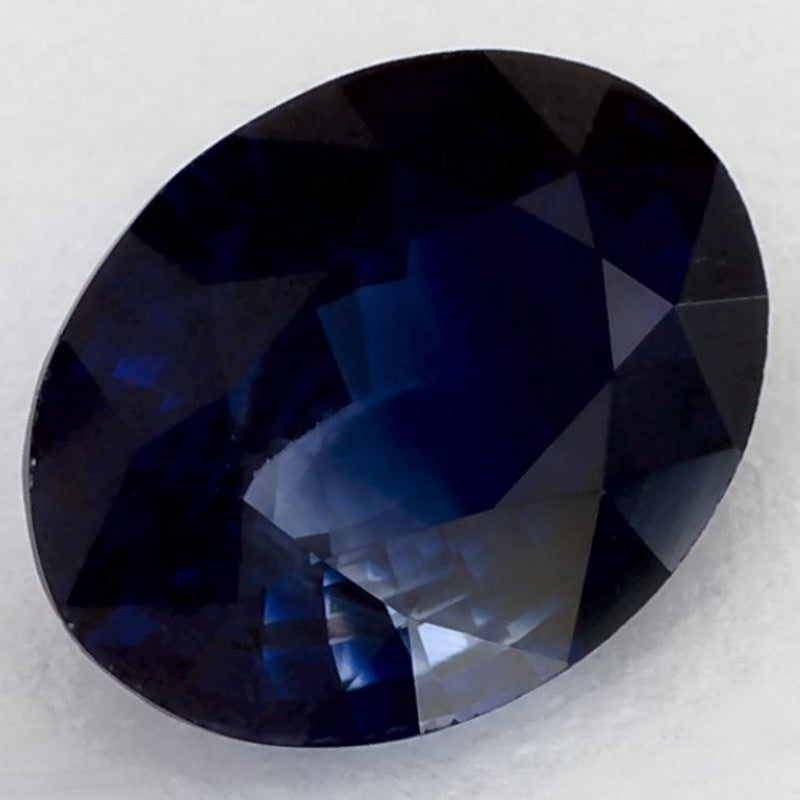 1.39 Carat Oval Natural Blue Sapphire