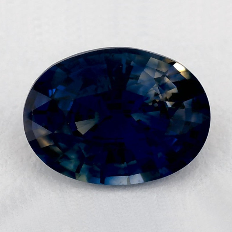 1.39 Carat Oval Natural Blue Sapphire