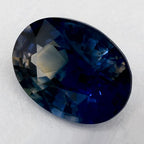 1.39 Carat Oval Natural Blue Sapphire