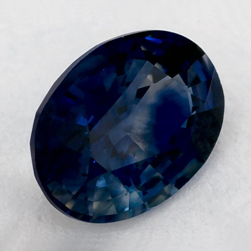 1.39 Carat Oval Natural Blue Sapphire