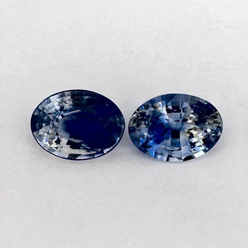 2.69 Total Carat Weight Oval Natural Blue Sapphire