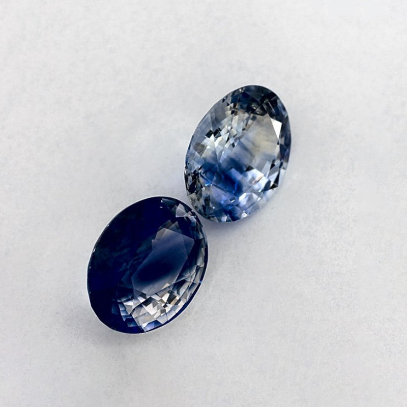 2.69 Total Carat Weight Oval Natural Blue Sapphire