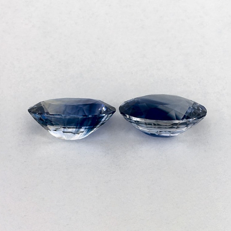 2.69 Total Carat Weight Oval Natural Blue Sapphire