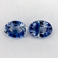 2.79 Total Carat Weight Oval Natural Blue Sapphire