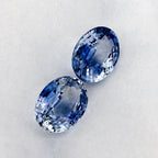 2.79 Total Carat Weight Oval Natural Blue Sapphire