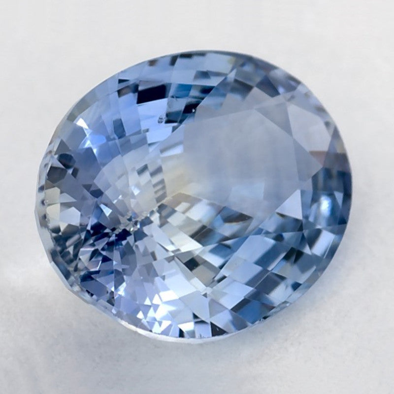 1.52 Carat Oval Natural Blue Sapphire