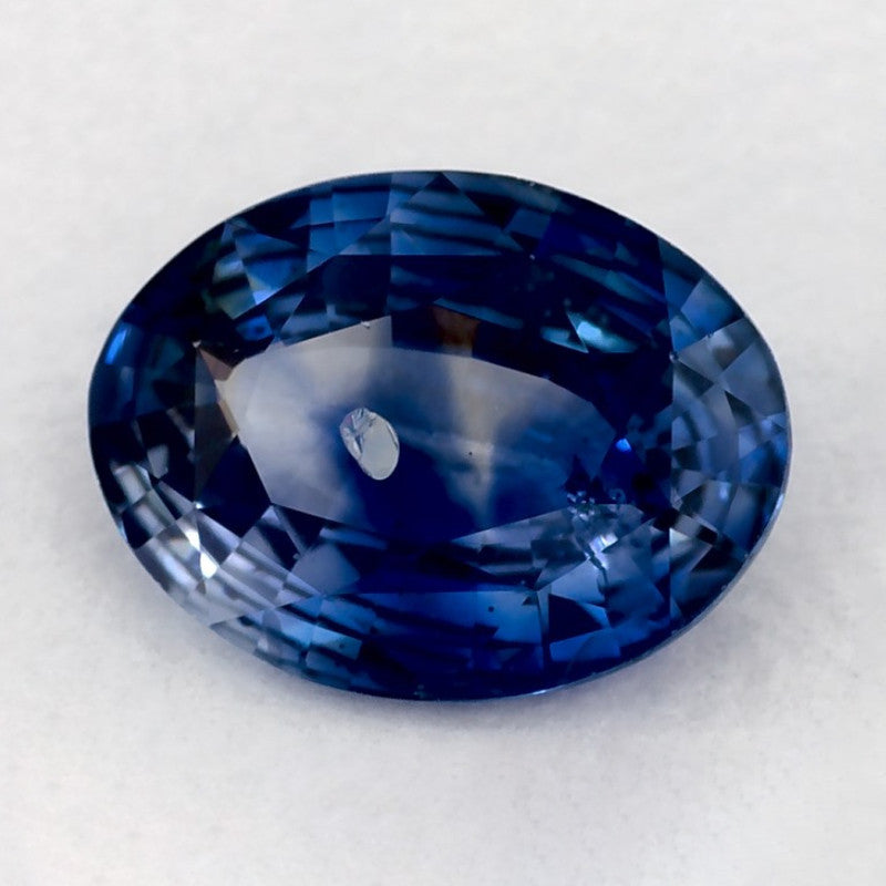 1.09 Carat Oval Natural Blue Sapphire