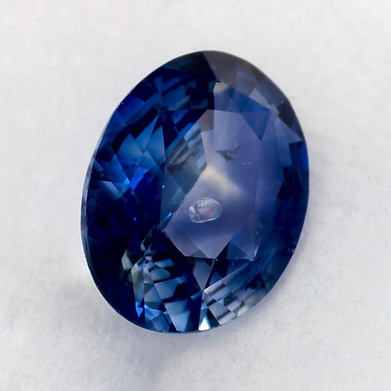 1.09 Carat Oval Natural Blue Sapphire