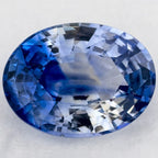 1.37 Carat Oval Natural Blue Sapphire