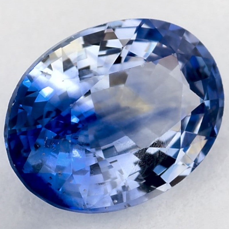 1.37 Carat Oval Natural Blue Sapphire