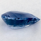 1.64 Carat Pear Natural Blue Sapphire