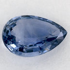 1.15 Carat Pear Natural Blue Sapphire
